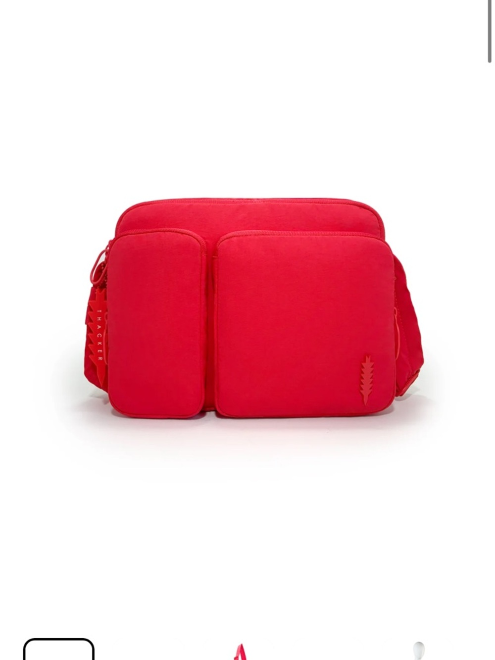 Everyday Red Crossbody Organizer - Unbranded